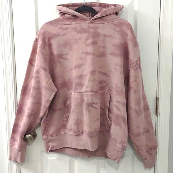 Old Navy Gender-Neutral Pullover Hoodie for Adults The Right Mauve Pink Size L - Picture 7 of 8